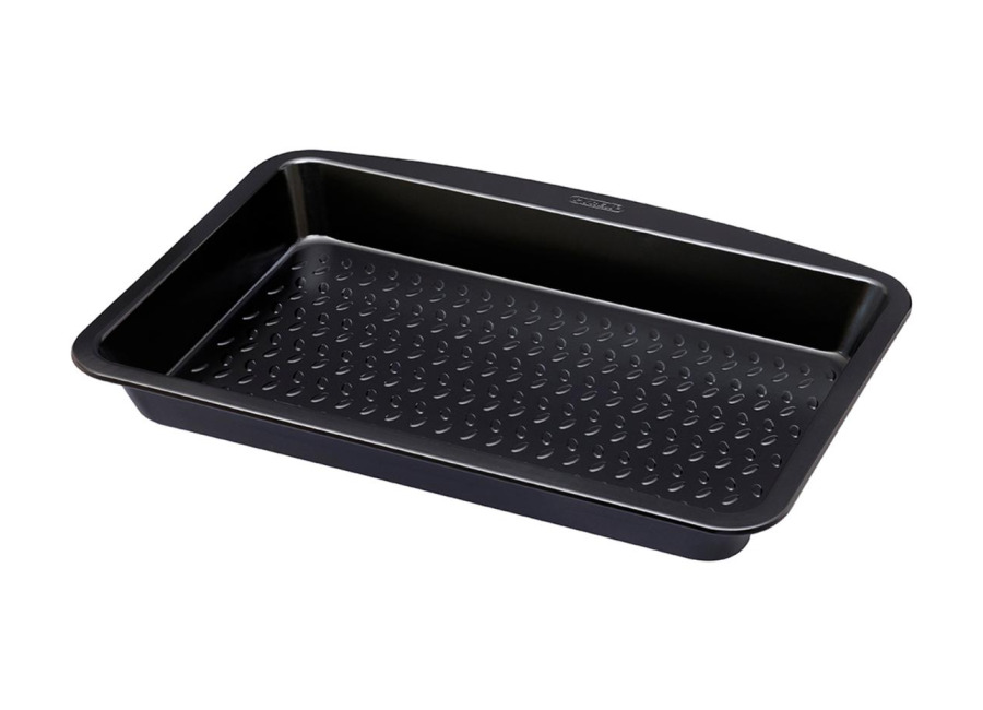 Pyrex® Fuente rectangular 38x24cm acero carbonatado negro Glide Pyrex®
