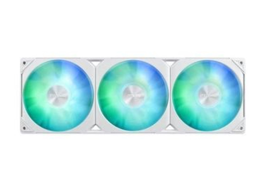 Sistema De Refrigeración Líquida Asus Prime Lc 360 Argb White Edition 360mm 3 Ventiladores Iluminación Rgb