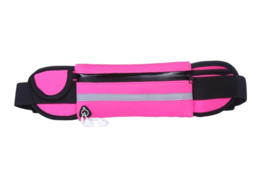 PowerPlanet Riñonera Running Hidratación Universal Rosa