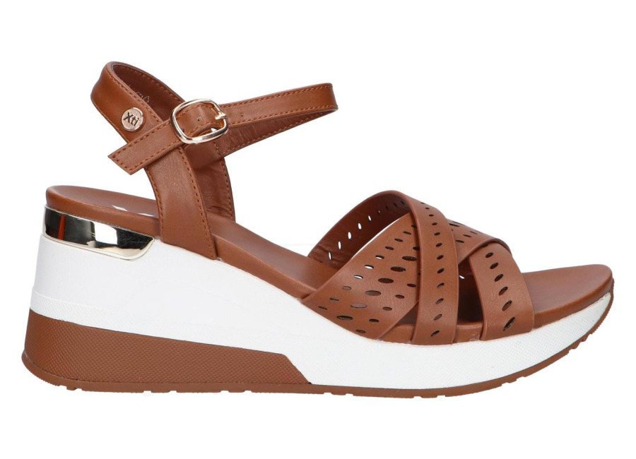Sandalias de Mujer XTI 141191 C CAMEL – Cómodas y Elegantes