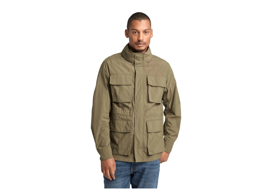 Timberland Abington Durable Water Repellent Field Jacket Leaf Green | Chaquetas Outlet | Hombre | Verde