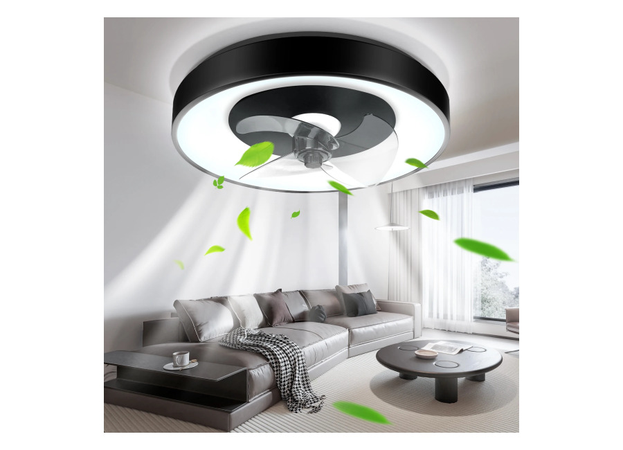 Ventilador de Techo Inteligente Aigostar con Luz, Compatible con Alexa, LED de 40W, 4400LM, 2700K-6500K Regulable,…