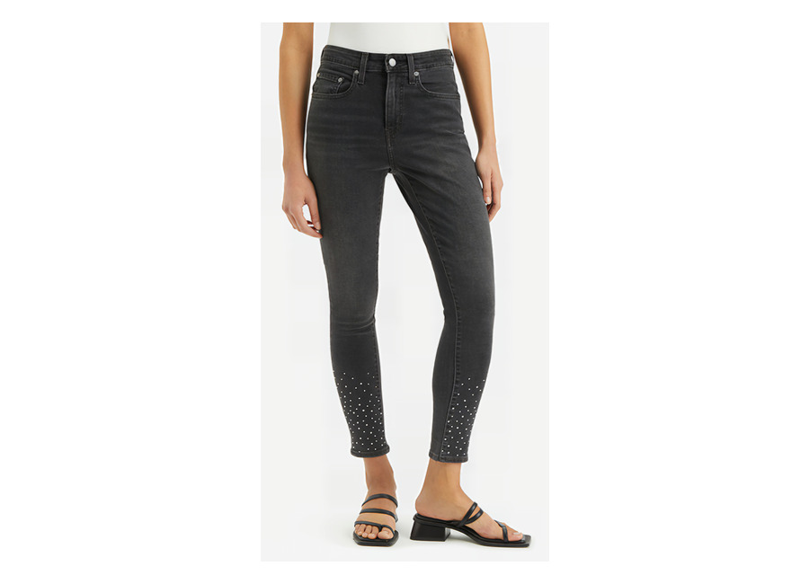 Levi’s 721 High Rise Skinny Lava Rock Rhineston Talla: W26L32 | Vaqueros Skinny Outlet | Mujer