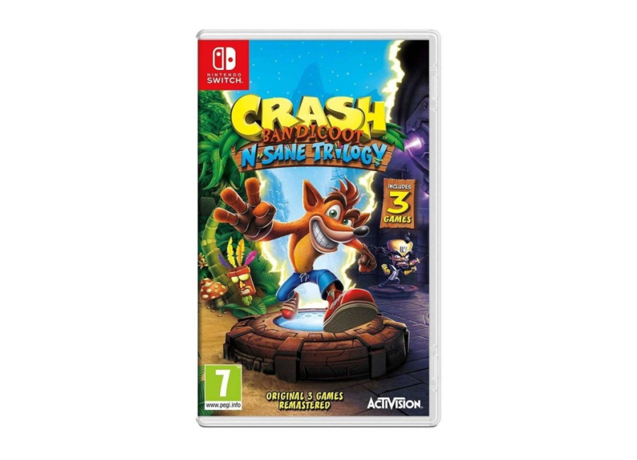 Juego Crash Bandicoot N Sane Trilogy para Nintendo Switch PAL EU – Nuevo Original Precintado