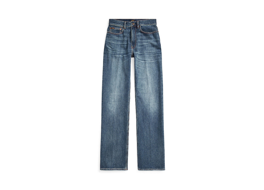 POLO RALPH LAUREN Jeans de corte recto azul