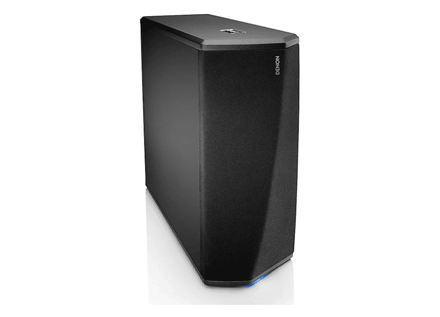 Subwoofer – Denon DSW-1H, Inalámbrico, Acoustic System, HEOS Built-In, USB, Entrada analógica, Negro
