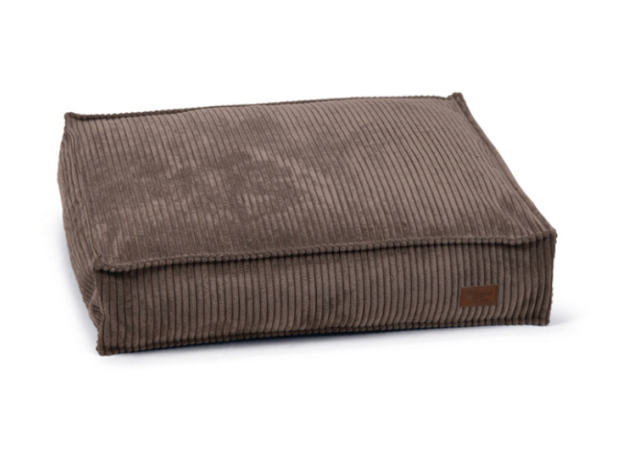 Designed by Lotte Ribbed Colchón Marrón para perro