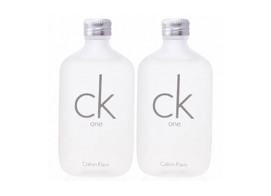 Duplo Calvin Klein Ck One Eau de Toilette 100ml – Pack 2 unidade