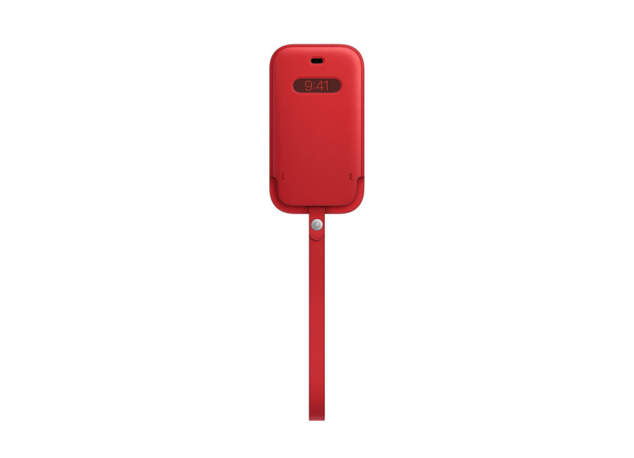 Funda integral de piel con MagSafe para el iPhone 12 mini Rojo – Funda
