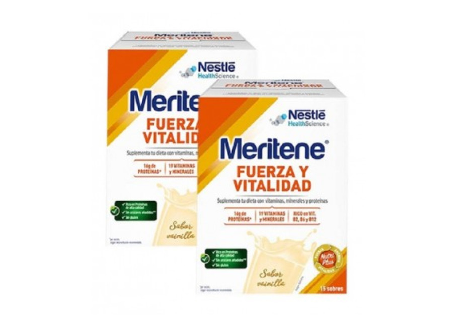Meritene Fuerza y Vitalidad Vainilla Duplo 30 Sobre