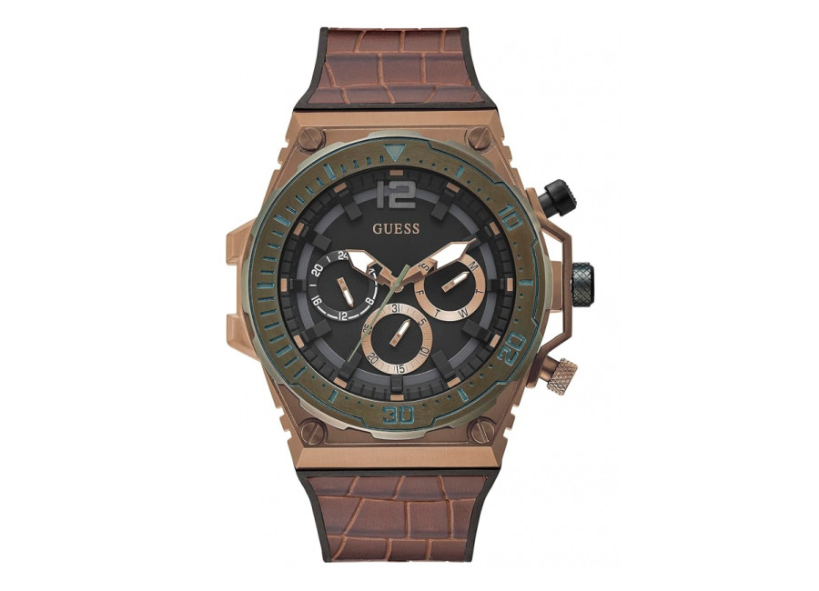 Reloj De Pulsera Guess Gw0326g2 Venture Para Hombre Multifuncion 30