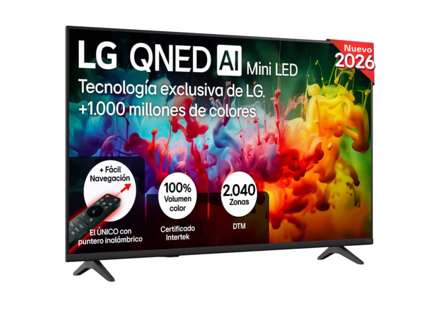 LG 75QNED70B6C 75 pulgadas 4K QNED HDR10 webOS Smart TV