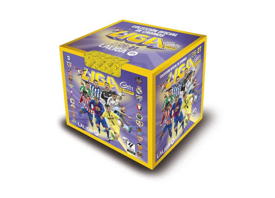 Liga Este 2026/27 – Cajita 50 sobres – Colección Oficial Panini