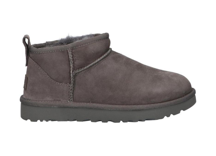 Ugg women’s ankle boots 1116109 Classic ultra mini gray