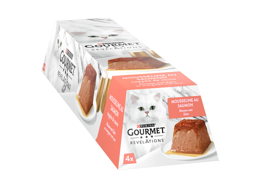 Gourmet Revelations Mousse 48 x 57 g – Megapack Ahorro – Salmón