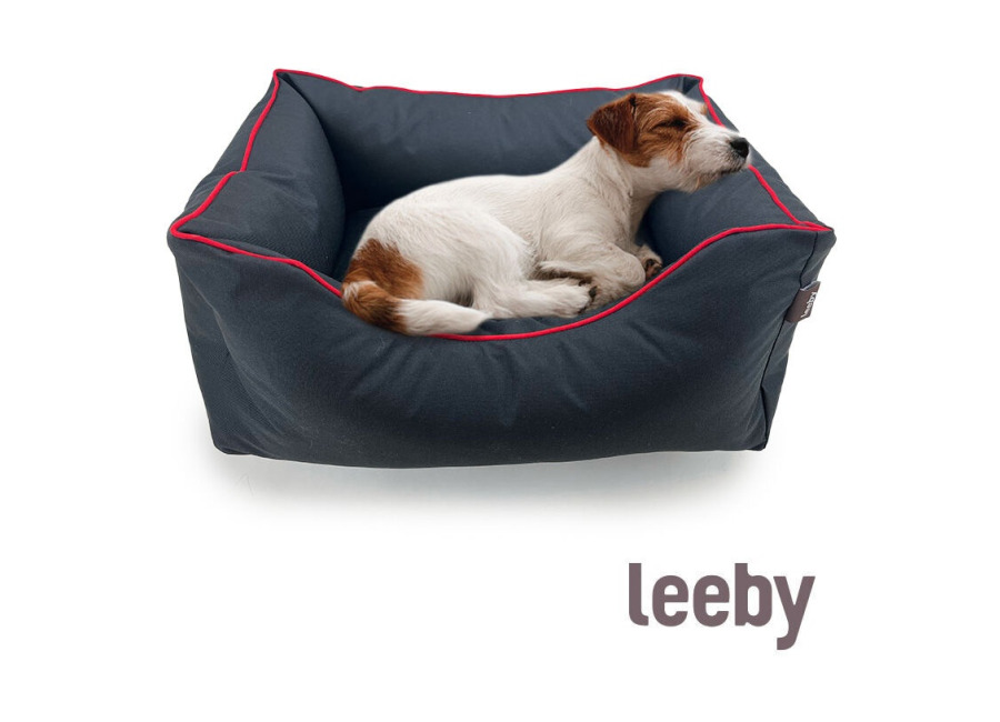 Leeby Cuna waterproof Anti Pelos Negro para perros