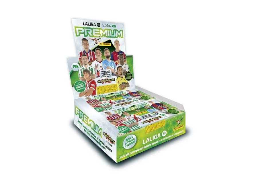 Caja 20 Sobres Panini Adrenalyn XL 2024-25 PREMIUM con 500 Autógrafos Originales Exclusivos de Estos Sobres