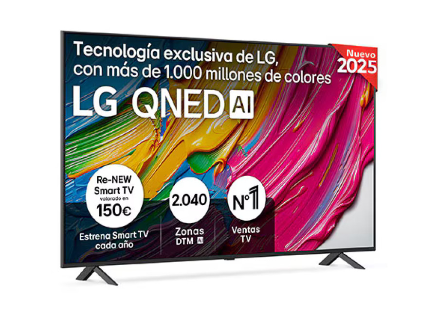 Smart TV LG QNED AI QNED8E 65 pulgadas 4K 2025 – 65QNED8EA6B.OBS
