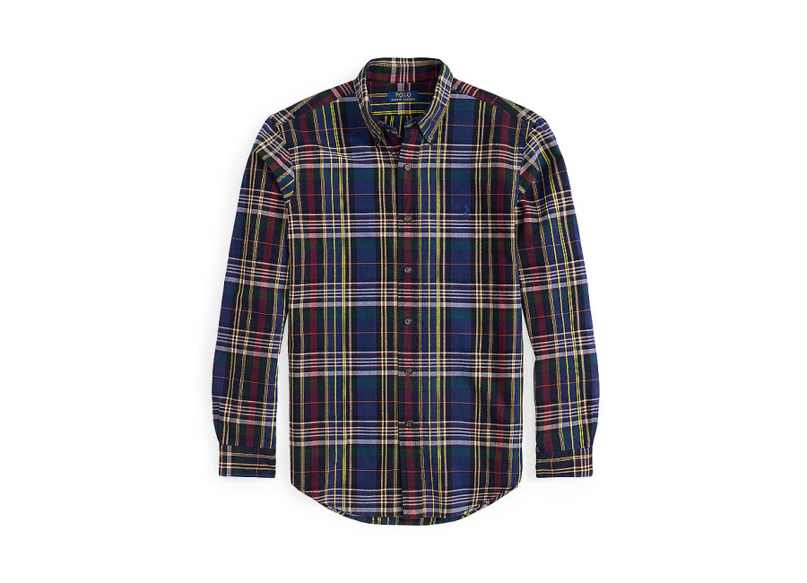 POLO RALPH LAUREN Camisa Custom Fit azul oscuro
