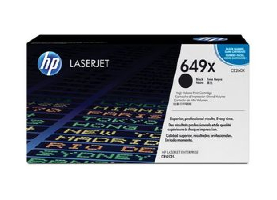 Hp Laserjet 649x Negro Original