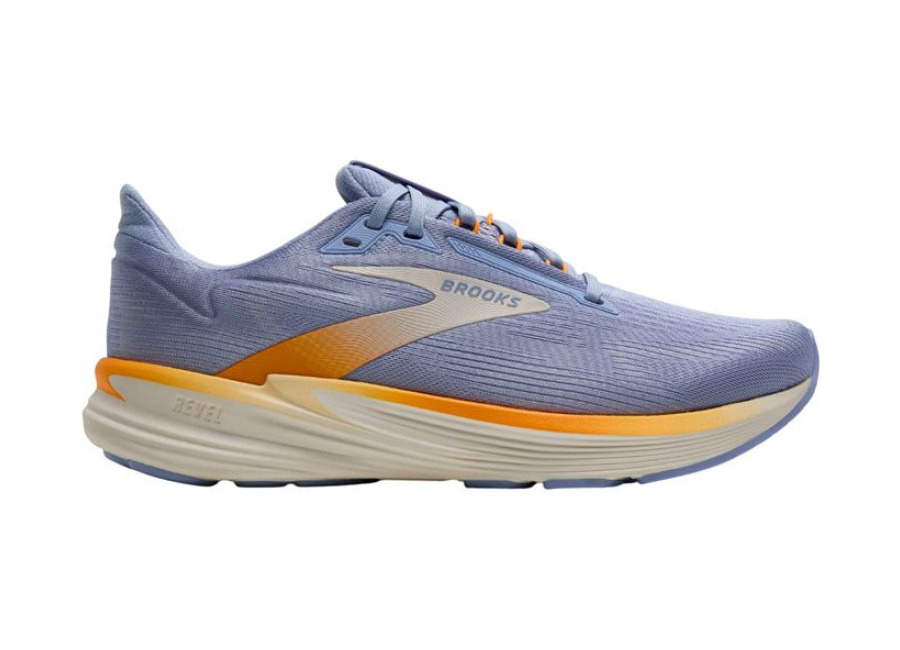Zapatillas de Running Brooks Revel 8 Mujer Blue Heron/Orange/Coconut