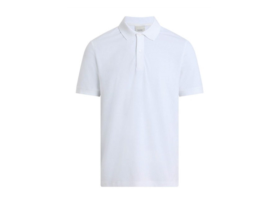 Calvin Klein Thermo Tech Pique Polo Shirt – White