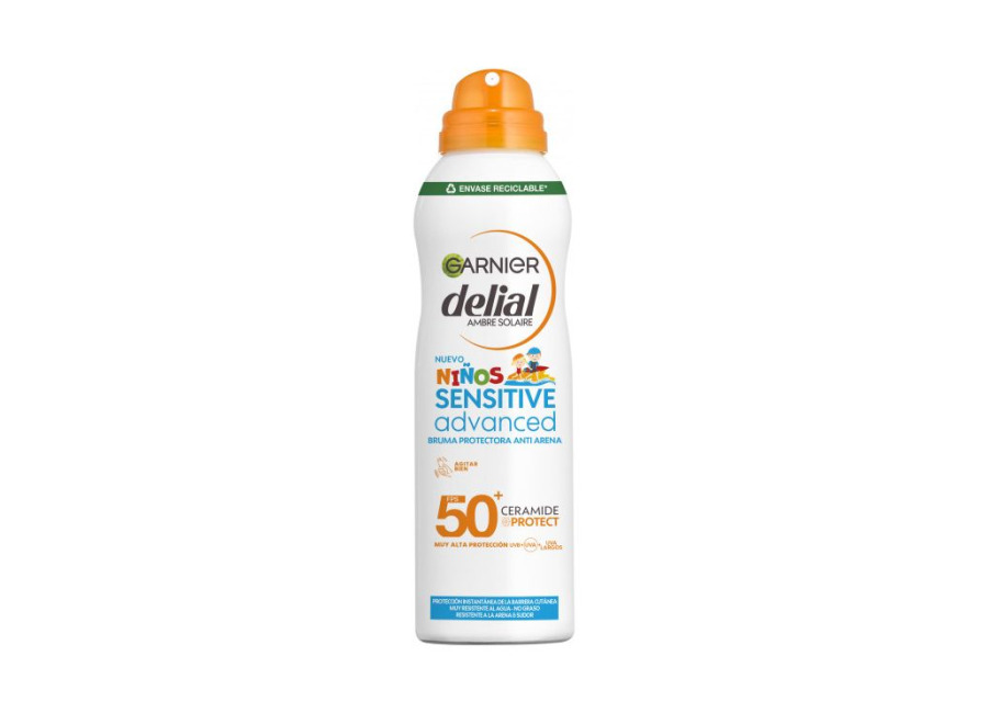 ¡30% DTO! Delial Sensitive Advanced Bruma Protectora Anti Arena SPF50+ 150 ml