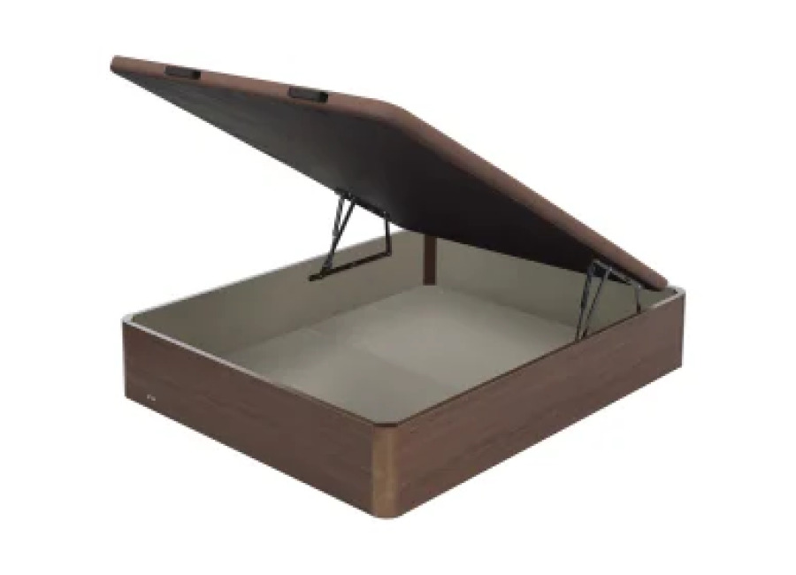 Canapé Abatible Madera 25 Tapa Tapizada AD Wengué 105×200 cm FLEX