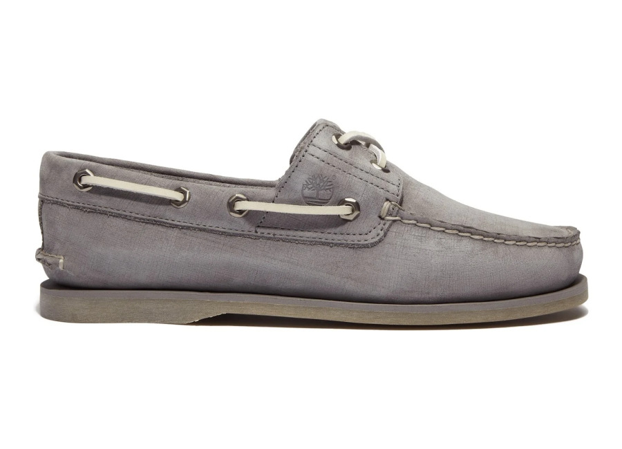 Timberland Classic Boat Boat Shoe Medium Grey Nubuck | Mocasines Outlet | Hombre | Gri