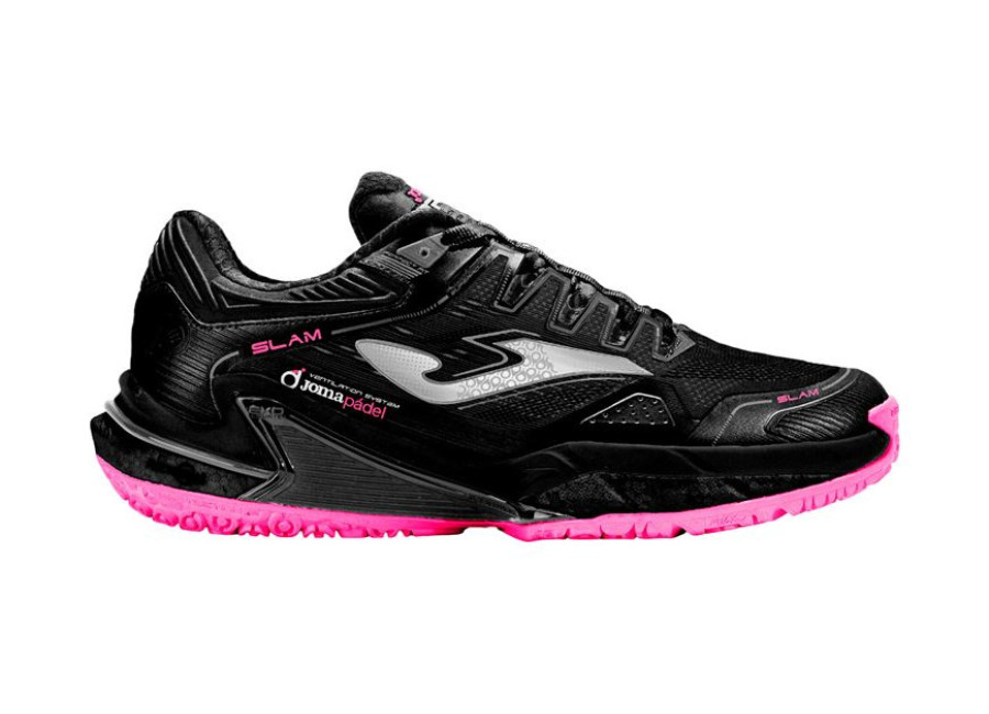 Zapatillas de Pádel Joma Slam 2401 Negro Mujer