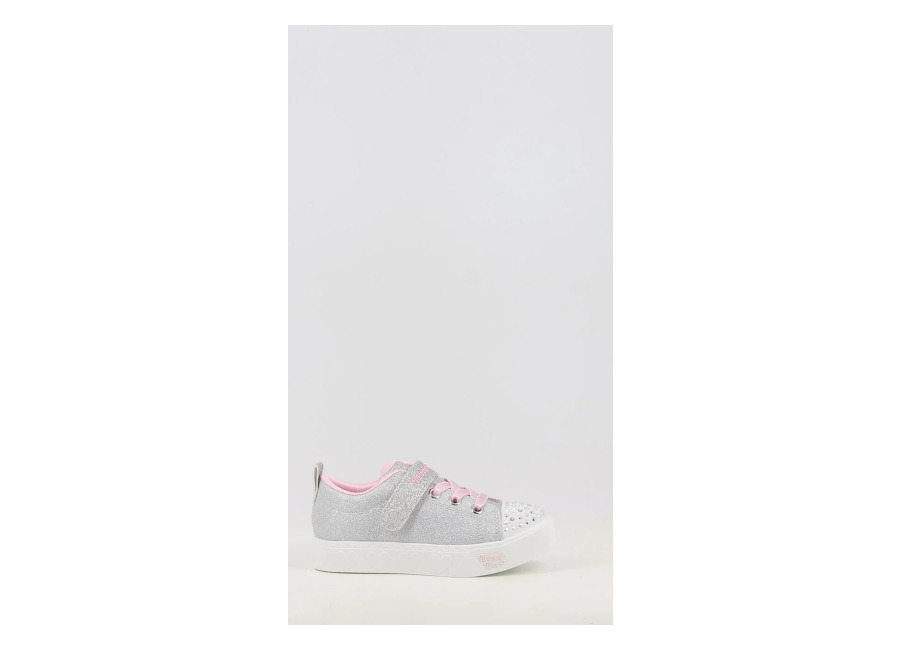Zapatillas SKECHERS TWINKLE TOES: HEART STEPS – SHIMMER 314620N plata