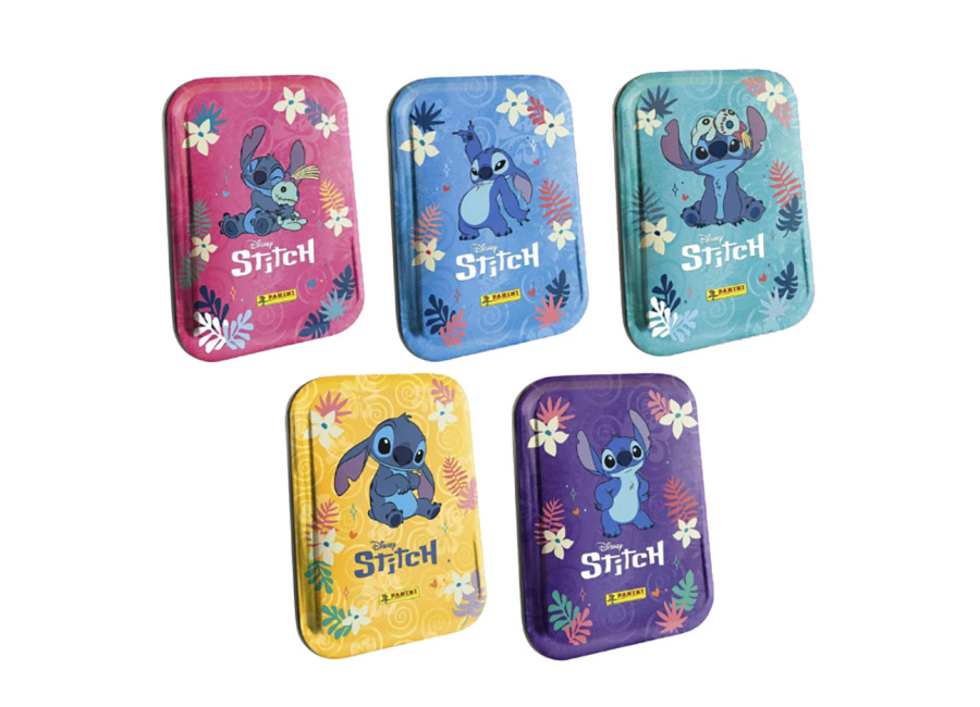 Lata de Bolsillo con 10 Sobres Stitch Super Scrap Book 2025 Panini