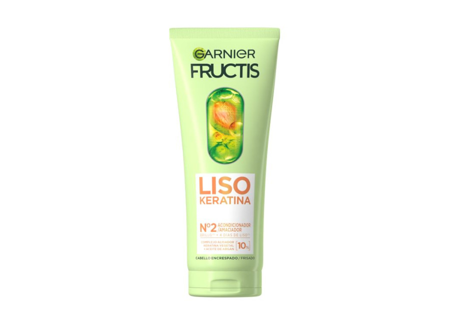 ¡30% DTO! Fructis Nº2 Acondicionador Liso Keratina 200 ml