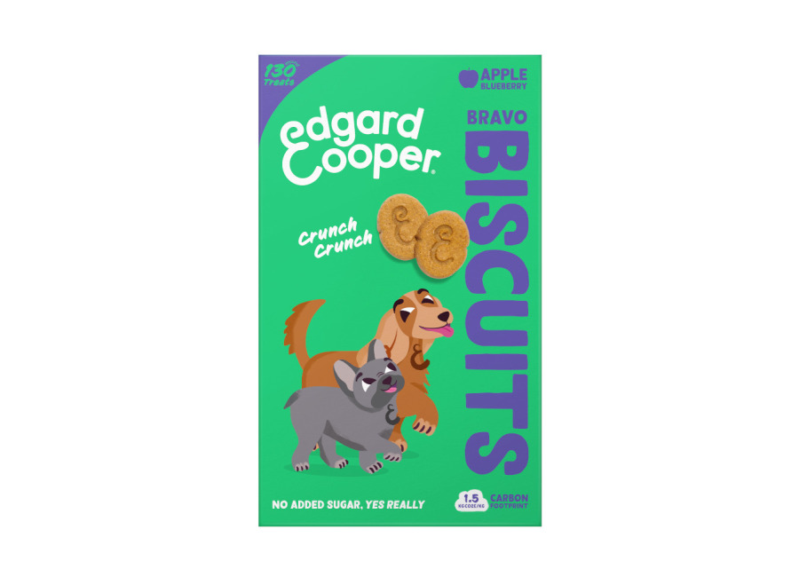 Edgard & Cooper 6 bolsitas x 400 g Edgard Cooper Galletas de Manzana para perros ¡Pack ahorro!