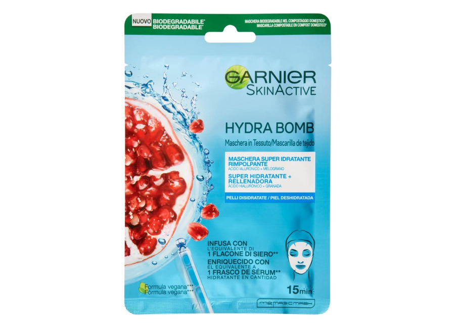 GARNIER Mascarilla de Tejido Hidratante Revitalizante – 28g