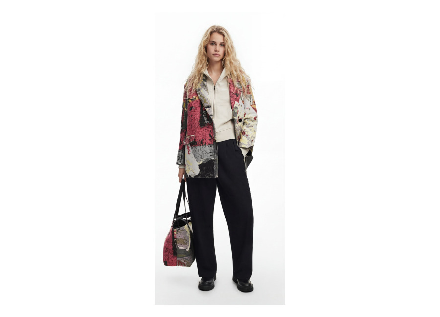 Desigual, Abrigo largo arty M. Christian Lacroix