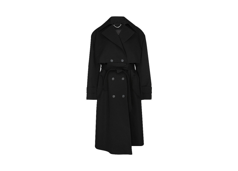 BOSS Trench CHANDRA negro | 40