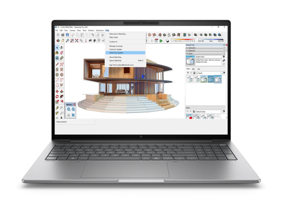 HP Portátil Profesional HP ZBook 8 G1i 16