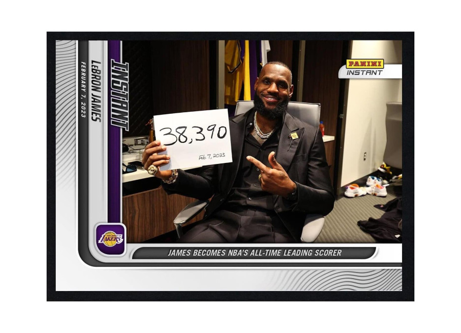 Lebron James Panini Instant #108 Limited Edition