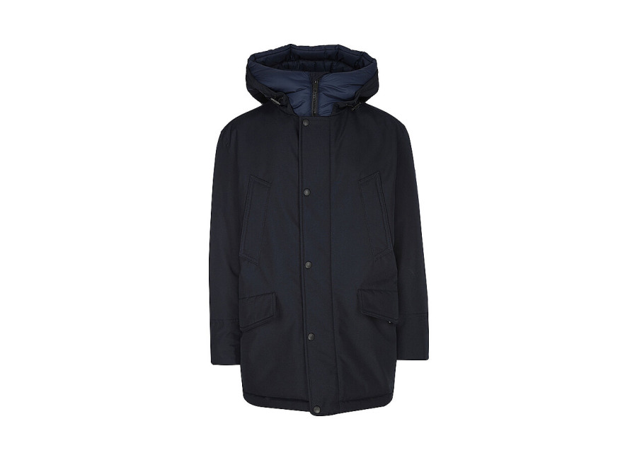 BOSS Parka OSIASS azul