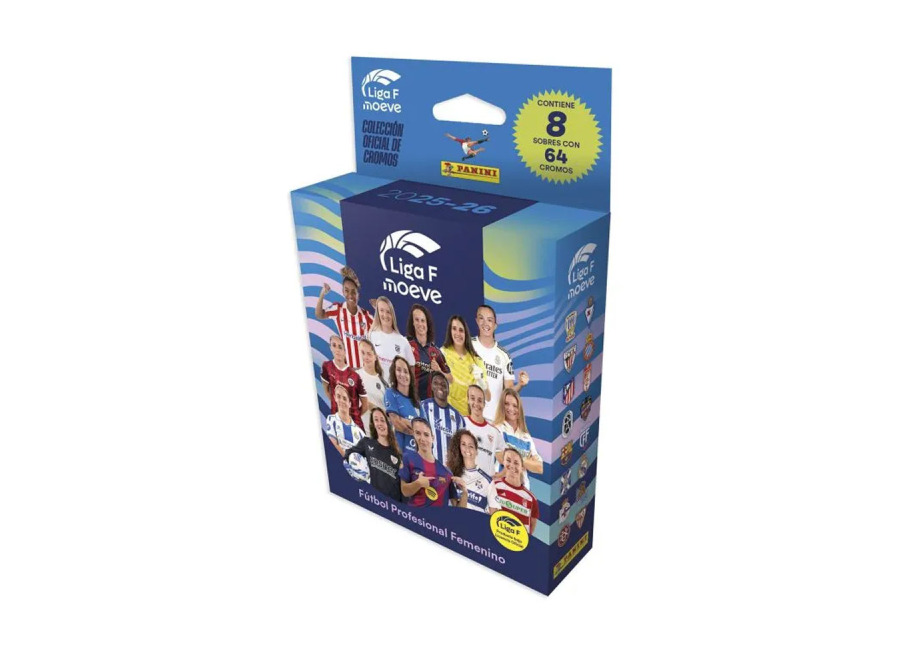 Ecoblister 8 Sobres Cromos Liga Femenina 2025-26 Panini