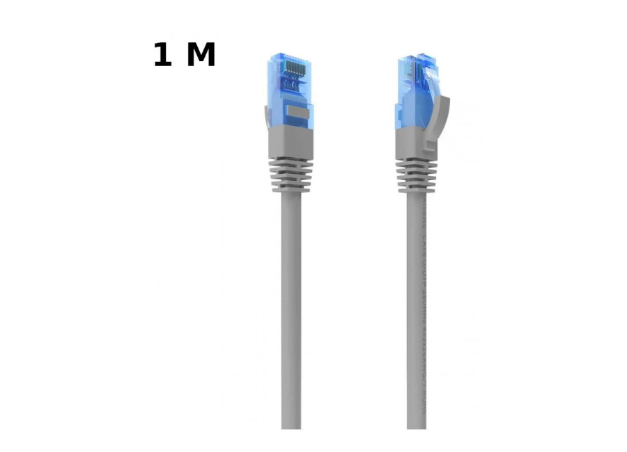 Aisens Cable de Red RJ45 Cat6 UTP CCA AWG26 hasta 1000Mbps 1m Aisens A135-0775 Gri