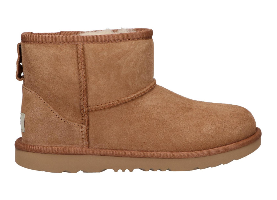 Ugg women’s and girls and boys ankle boots 1017715 K classic mini ii 6 chestnut