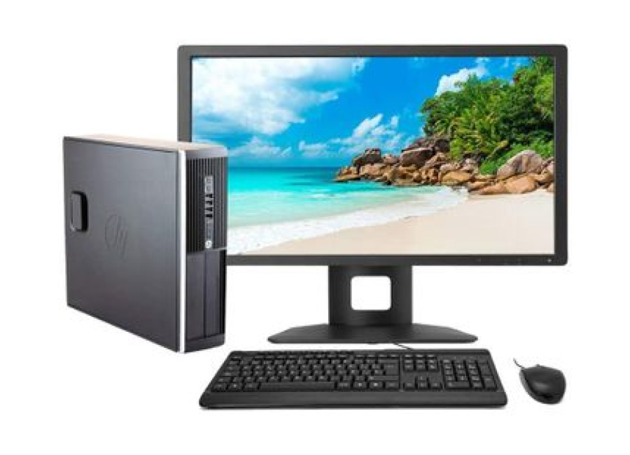 Hp Elite 8300 – Ordenador De Sobremesa (intel Core I5-3470, 8gb De Ram, Disco 500gb Hdd, Windows 7 Pro + Windows 10 Pro Upgrade )+tft 24»