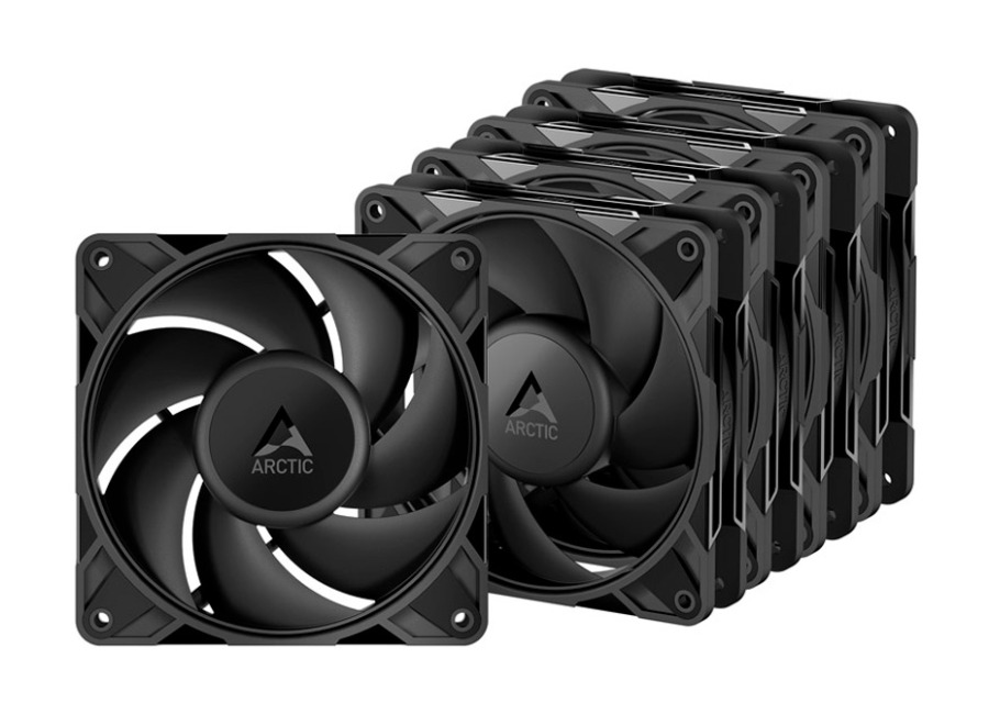 Artic P12 Pro LN 120mm Pack 5 Uds. Negro