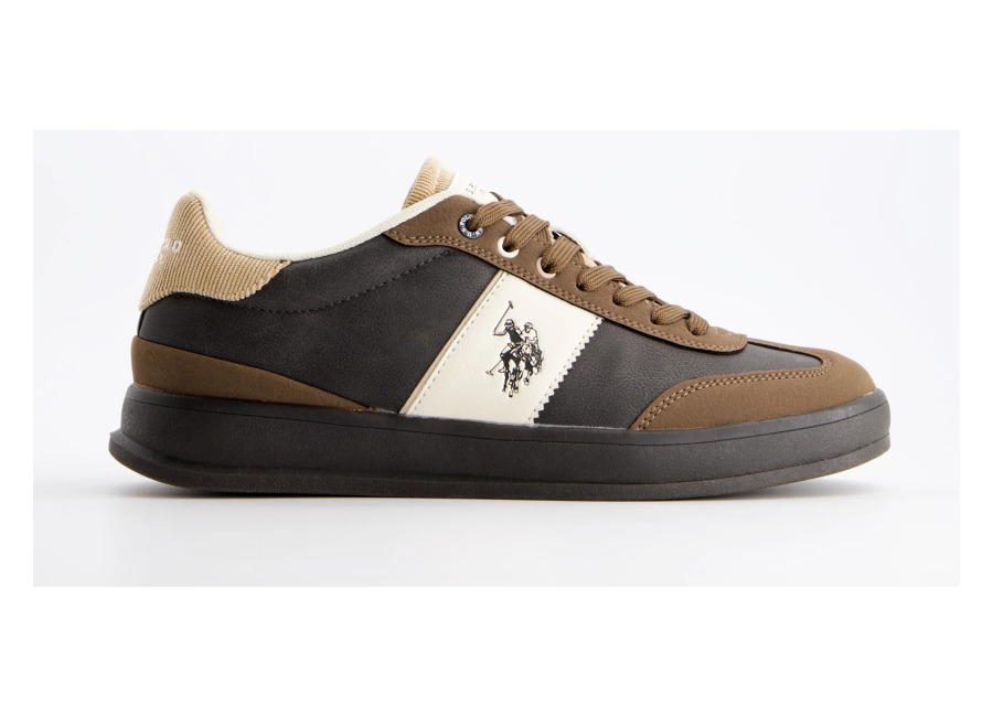 U.S. Polo ASSN Zapatillas efecto piel para hombre – U.S. POLO ASSN. Campy, 43