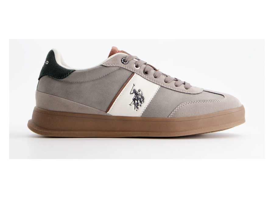 U.S. Polo ASSN Zapatillas efecto piel para hombre – U.S. POLO ASSN. Campy, 40
