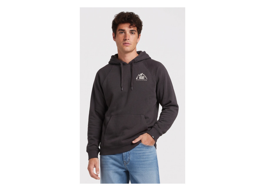 Vans Mte Crestline Logo Po Black | Sudaderas con Capucha Outlet | Hombre | Negro
