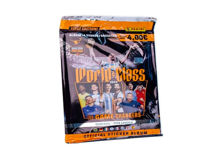 Pack de Lanzamiento Album + 4 Sobres FIFA World Class Panini