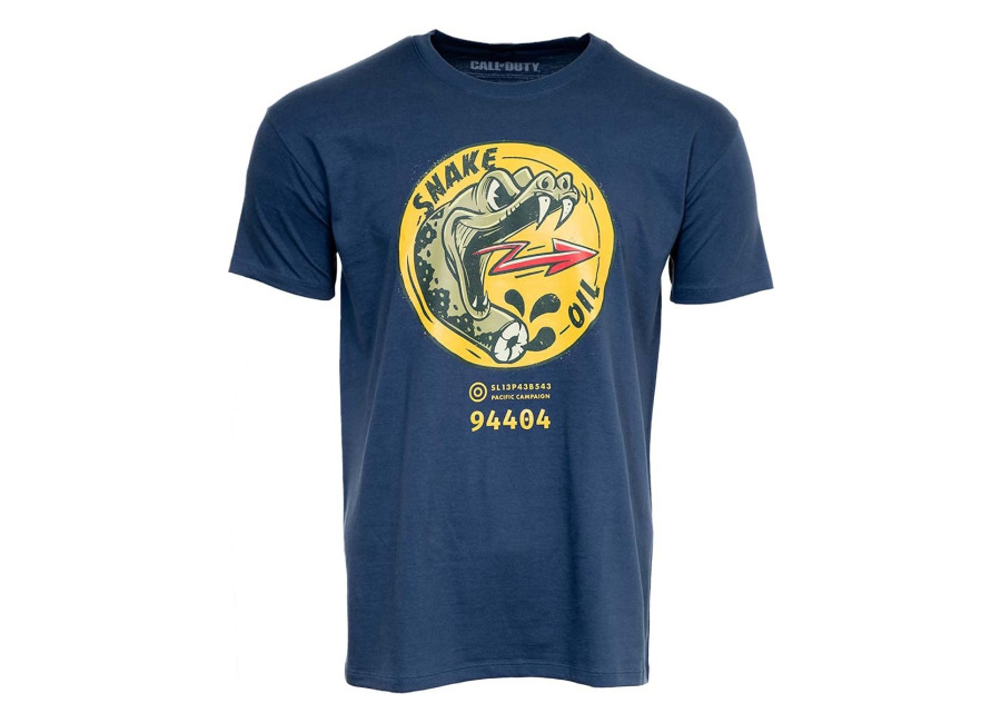 camiseta call of duty vanguard snake azu